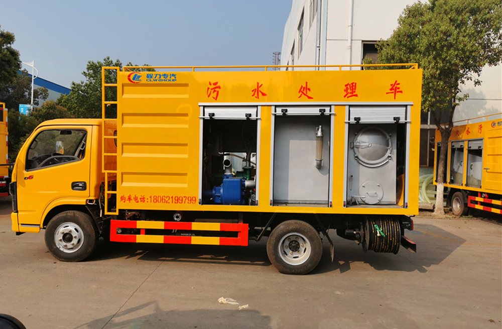281墨香山庄污水分离车